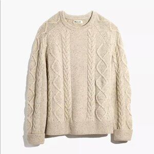 Madewell Mens Fishermans Sweater Wool